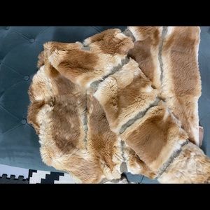 Real Rabbit fur jacket